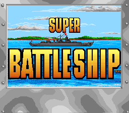 Super Battleship screenshot 3 for Super Nintendo
